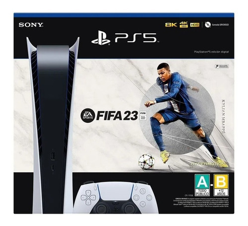 Consola Ps5 Digital + Fifa 23 