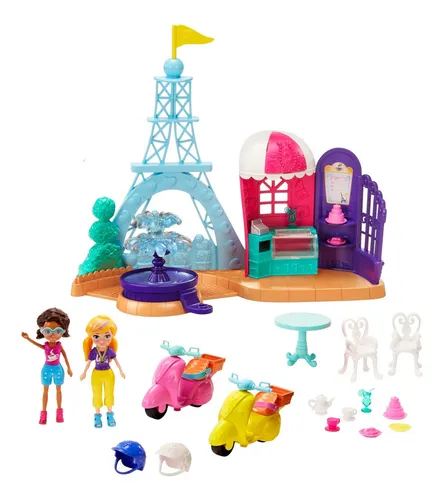 POLLY POCKET Set de Juego Aventuras en Par s Aventura Parisina