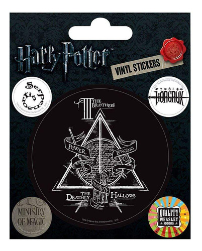 Stickers Pirámide Harry Potter - Mosca