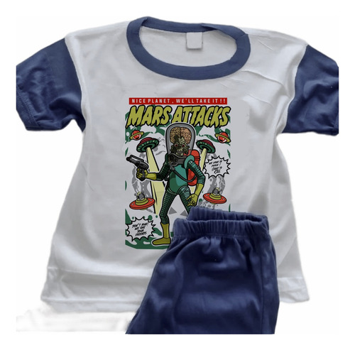Pijama Estampado Infantil Personalizado King Kong - 7304