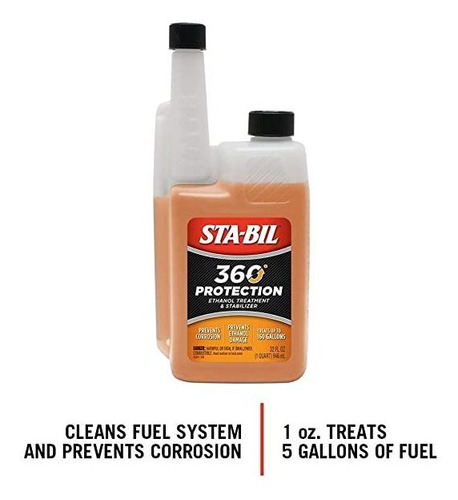 Sta-bil (22275) 360 Protection - Ethanol Treatment And Fuel 