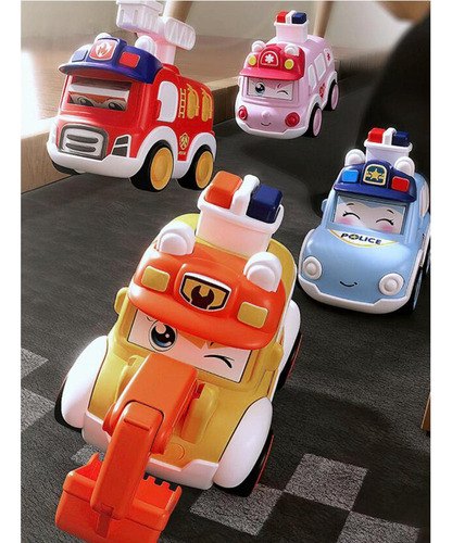3 Press And Go Car, Vehículos Bonitos Y Coche De Ingenieria