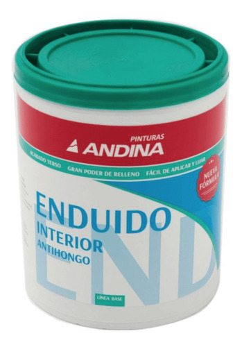 Enduido Plástico Interior Andina X 4kg