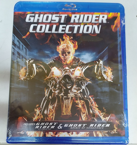 Blu Ray Ghost Rider 1 Y 2 Original 