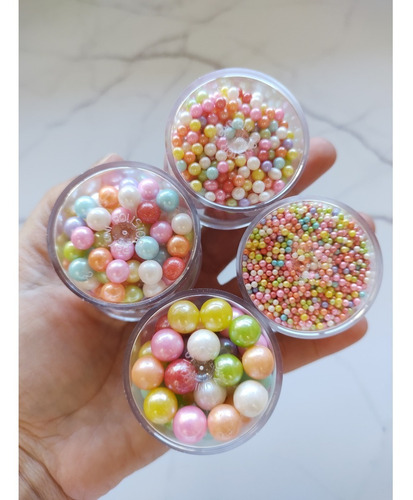 Imagen 3 de 3 de Sprinkles Comestibles Mix De Perlas Multicolor