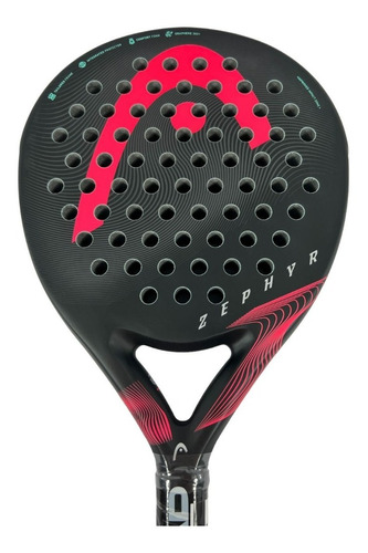 Pala De Padel Head Zephyr 2023 Black Pink Color Negro/Rosa