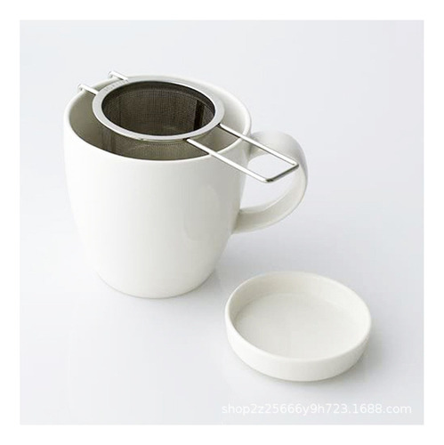 Colador Té Microporoso Acero Inoxidable 304 Con Tapa