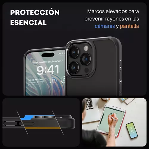 Funda Para iPhone 15 Pro Max Spigen Ultra Hybrid Reforzada