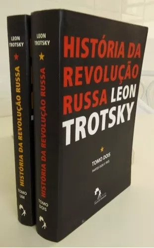 Livro História Da Revolução Russa 2 Tomos - Leon Trotsky [2007]