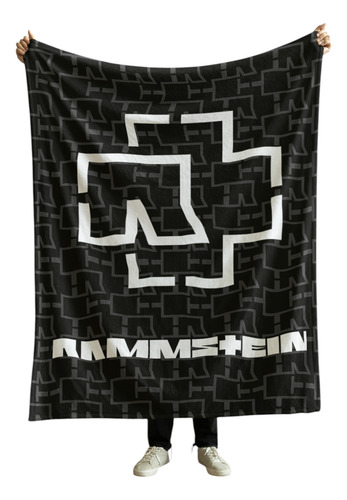 Cobija Frazada Manta Suave Yo Soy La Loca De Los Perros Rammstein Frazada Ligera 110x160cm