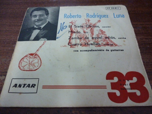 Roberto Rodríguez Luna El Siete Oficios Simple Ep Uruguayo