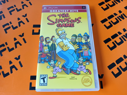 The Simpsons Game Psp En Inglés Físico Envíos Dom Play