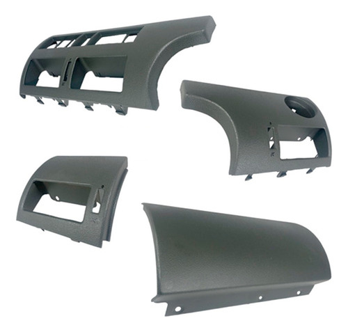 4 Mascarillas Gris Claro Para Tablero Vw Pointer 99-09