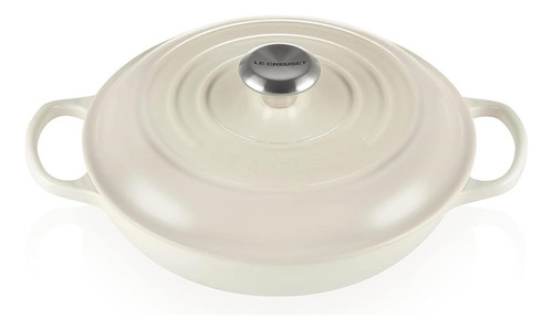 Olla Cocotte Baja 30cm Merengue Le Creuset