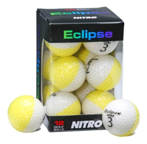 Nitro Eclipse Paquete De 12 Pelotas De Golf
