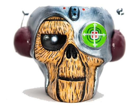 Imagen 1 de 2 de Iron Maiden - Somewhere In Time - Calavera Decorativa