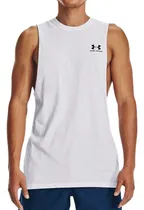 Comprar Musculosa Under Armour Ua Left Chest Cut Off Hombre Bl