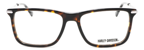 Lentes De Vista Transparente Harley Davidson Hd0985052 Color Havana Talla M