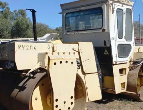 Rodillo Compactador Asfalto Bomag Bw Doble Liso Envios Pais