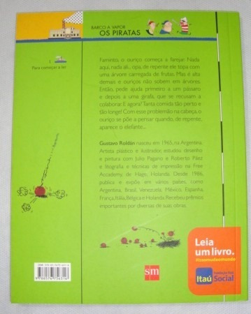 Livro O Ouriço Gustavo Roldán