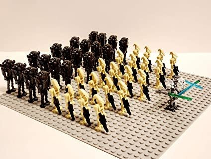 Imagen 3 de 3 de Star Wars General Grievous Battle Droids Army Set 41pcs