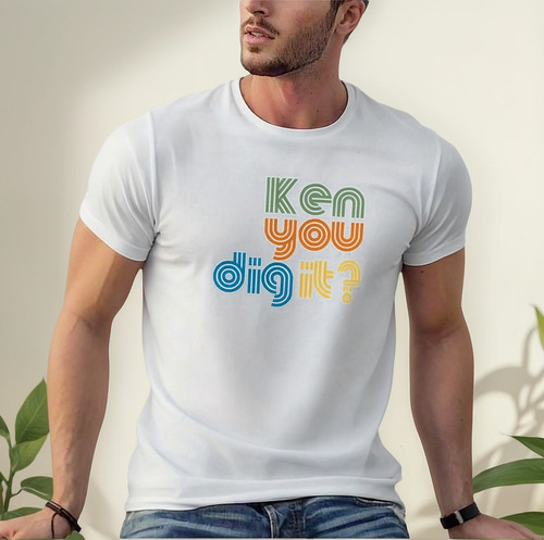 Playera Con Logo De Kenyoudigit Ropa Hippie De Gran Tamaño