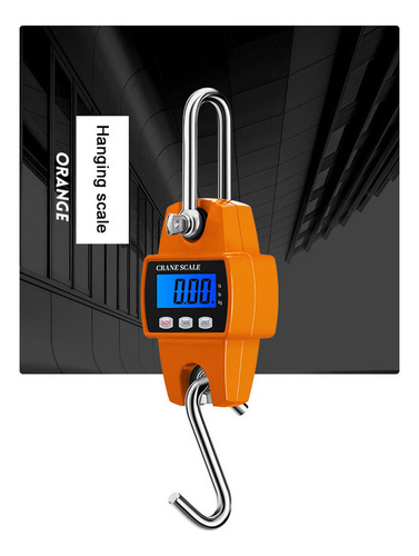 Grúa Industrial A Escala Digital De 300 Kg Con Lcd Portá [u]