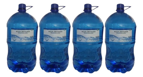 24 Litros De Agua Destilada - L a $3708