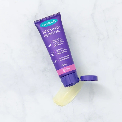 Crema De Lanolina Lansinoh Para Pezones 40gr Pezonera