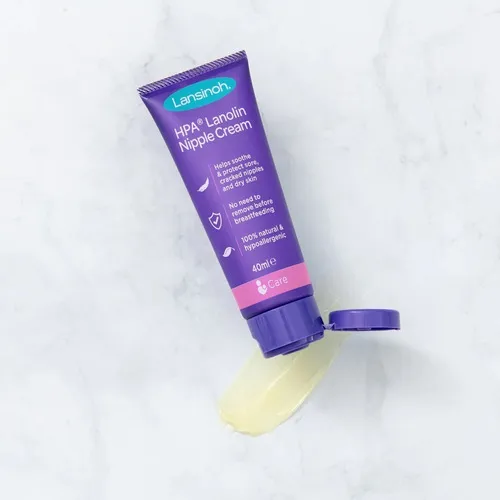 Crema De Lanolina Lansinoh Para Pezones 40gr Pezonera