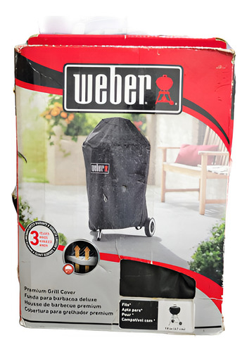 Weber Protector Para Asador Mod 7148 Para Asadores Pequeños (Usado)
