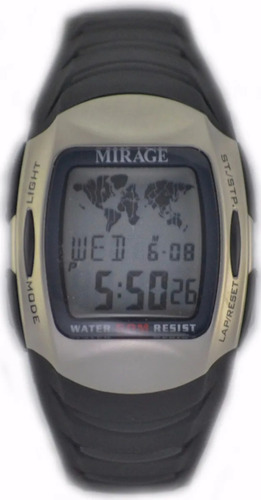 Reloj Mirage By Seiko Wtgear 5 Alarmas Hora Mundial Garantia