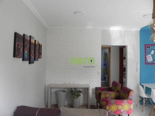 Imagem 2 de 13 de Apartamento Para Venda Com 2 Dormitórios À Venda, 50 M² Por R$ 187.100 - Jardim Firenze - Santa Bárbara D'oeste/sp - Ap0130