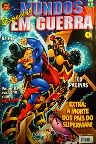 Mundos Em Guerra Especial N° 1 (2002) Imperiex X Superman