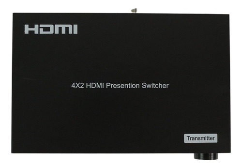 Switcher Hdmi 4x2 Smart Presentation Microfone E Usb-c