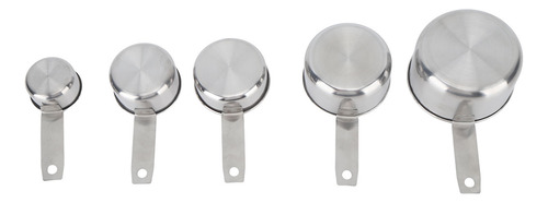 Juego De Cucharas Y Tazas Medidoras De Acero Inoxidable, Rob
