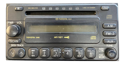 Stereo Toyota 74841 Original