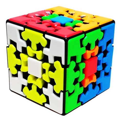 Cubo Mágico Gear Cube 3x3x3 Kungfu Puzzle Pronta Entrega