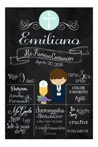 Comprar Kit Imprimible Pizarra Primera Comunión Niño Textos Editable
