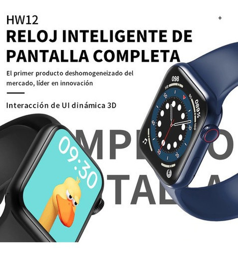 Reloj Inteligente Hw12 Series 6 Pantalla Completa 2021