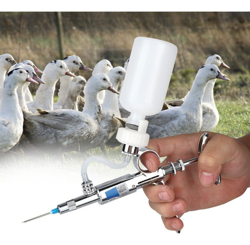 Jeringa Continua Inyector De Micelio Veterinario Ajustable W