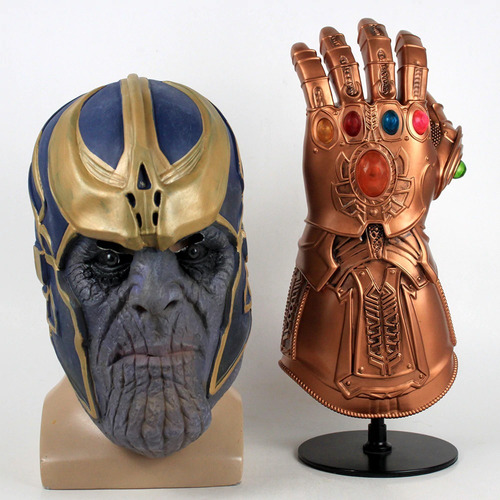 Guante De Thanos Con Luz The Avengers Infinity War + Máscara