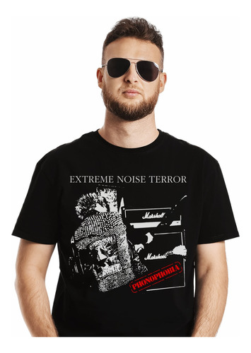 Polera Extreme Noise Terror Phonophobia Metal Abominatron