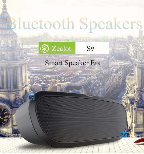 Caixa De Som Bluetooth Zealot S9 Importada (3 Cores)