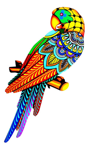 Los Pájaros Coloridos Del Hierro Amarillo A La Izquierda