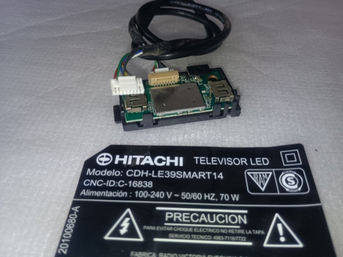 Placa Wi-fi Tv Led 39 Hitachi Cdh-le39smart14