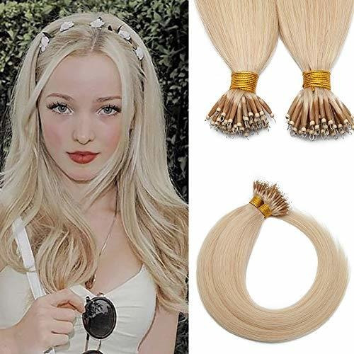 Sego Nano Bead Ring Human Hair Extension Pre Bonded Ywhm4