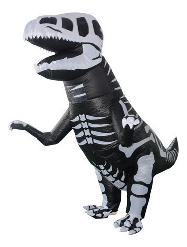 Traje De Dinosaurio Inflable T-rex For Adultos, 150a
