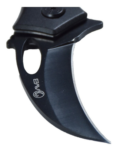 Canivete Karambit Inox Anel Saque Rápido Avb Cdz901g10