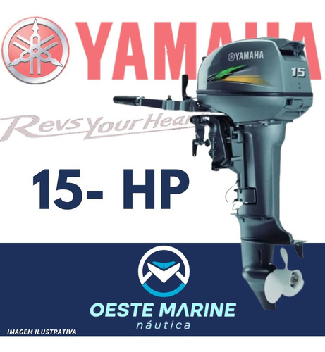 Motor Yamaha 15 Hp Zero Ñ Mercury Envirude Idea Suzuki
